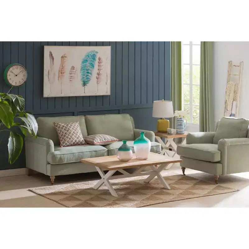 Échelle décorative en pin blanc vieilli 12,5"x69" – Porte-serviettes et porte-couvertures rustique