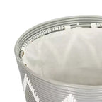 Panier à linge - HAC6004 - Gris/Blanc