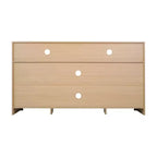 Meuble TV buffet 4 portes de style moderne du milieu du siècle de 58 po – Convient aux téléviseurs jusqu'à 65 po