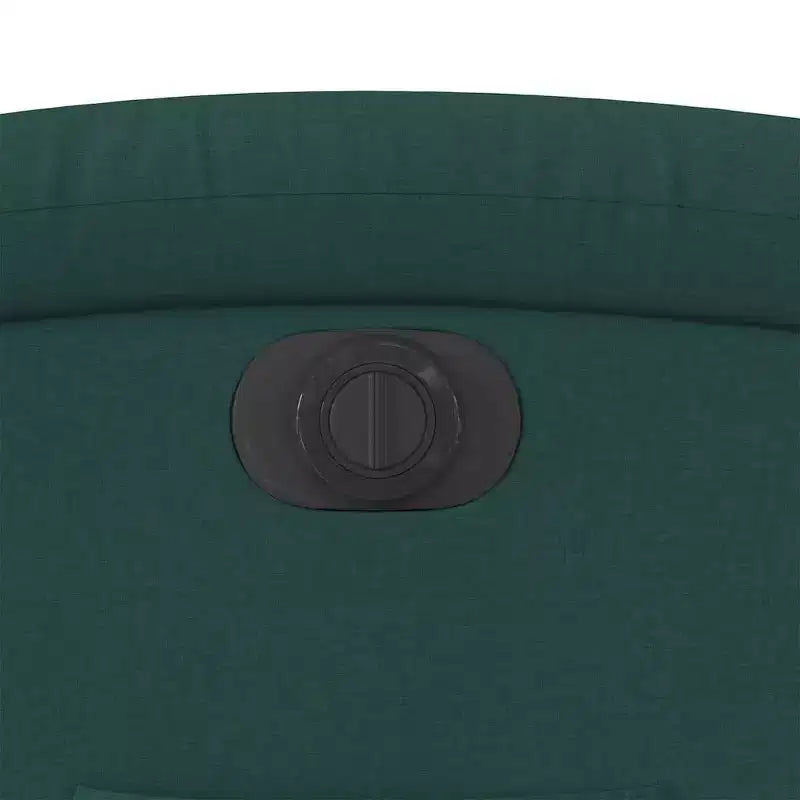 Fauteuil relax électrique pour personnes âgées – Fauteuil inclinable en tissu réglable, vert foncé, inclinaison motorisée