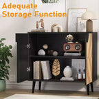 Armoire de rangement 80 cm avec étagères et portes – Organisateur polyvalent pour la maison