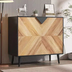 Armoire de rangement 80 cm avec étagères et portes – Organisateur polyvalent pour la maison