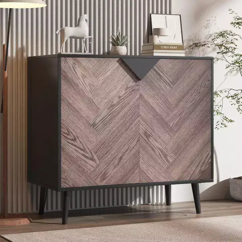 Armoire de rangement 80 cm avec étagères et portes – Organisateur polyvalent pour la maison