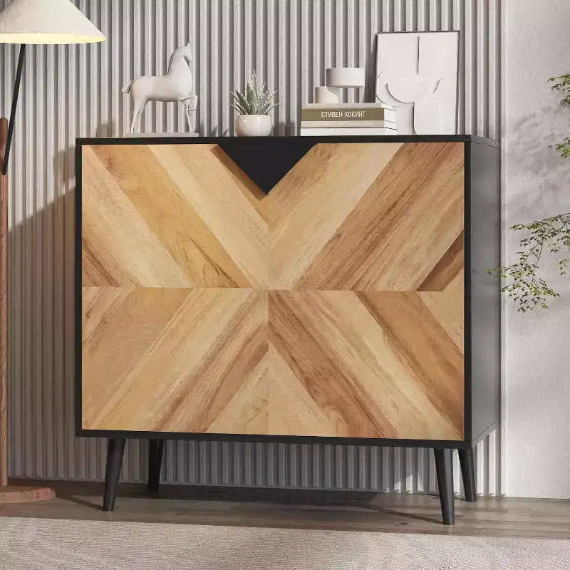 Armoire de rangement 80 cm avec étagères et portes – Organisateur polyvalent pour la maison