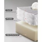Fauteuil inclinable pivotant et coulissant – Rotation à 360°, bascule à 30°, inclinaison à 135°, chenille et châssis en acier