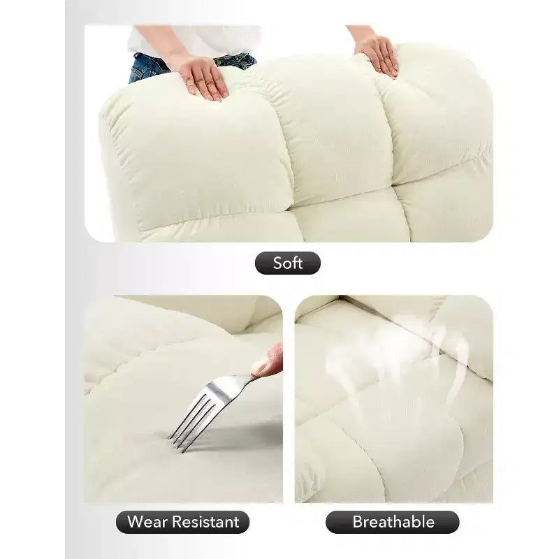 Fauteuil inclinable pivotant et coulissant – Rotation à 360°, bascule à 30°, inclinaison à 135°, chenille et châssis en acier
