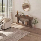Console Vintage de 63 pouces – Table d'entrée longue derrière canapé