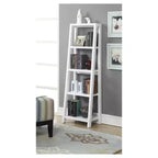 Étagère blanche de 160 cm – Unité de rangement ouverte pour le salon ou le bureau