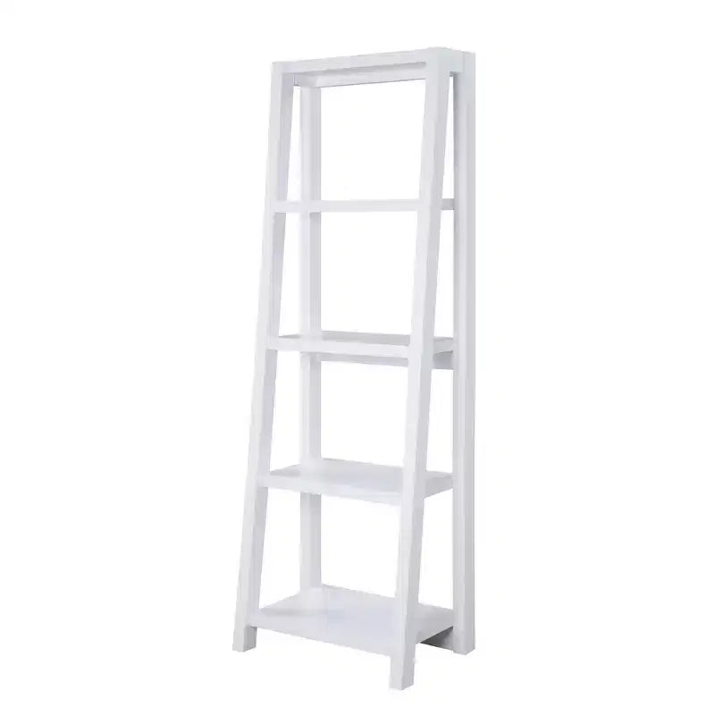 Étagère blanche de 160 cm – Unité de rangement ouverte pour le salon ou le bureau