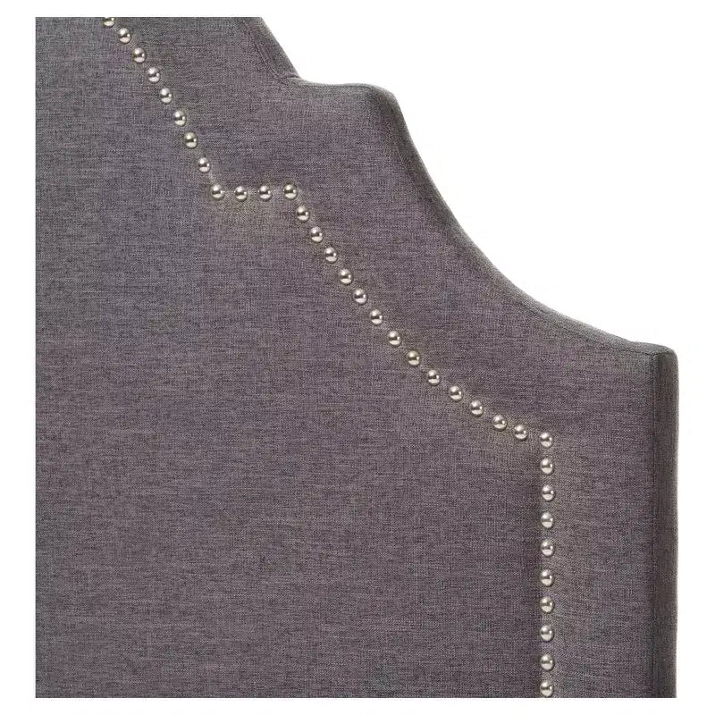 Tête de lit moderne contemporaine rembourrée en tissu, pour lit jumeau